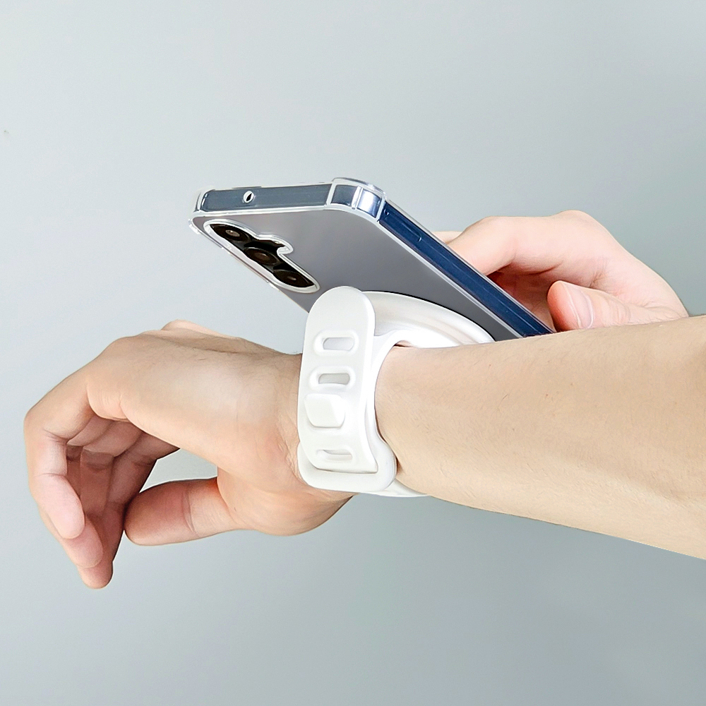 유즈베러띵 N52 맥세이프 스트랩 핸드폰 손목 거치대 택배 유모차 런닝 S(24cm)