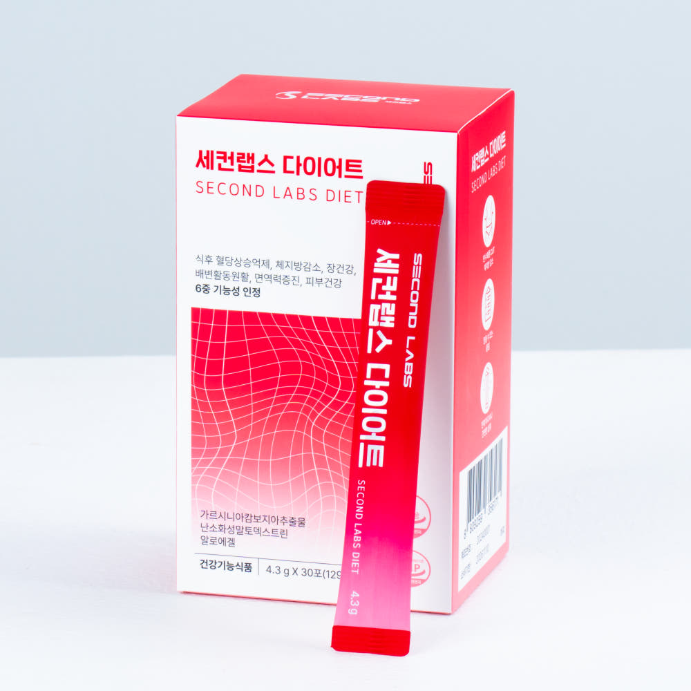 프리미엄 6중 기능성 다이어트보조제 30포 혈당 다이어트 단기간 이너뷰티 빨간통