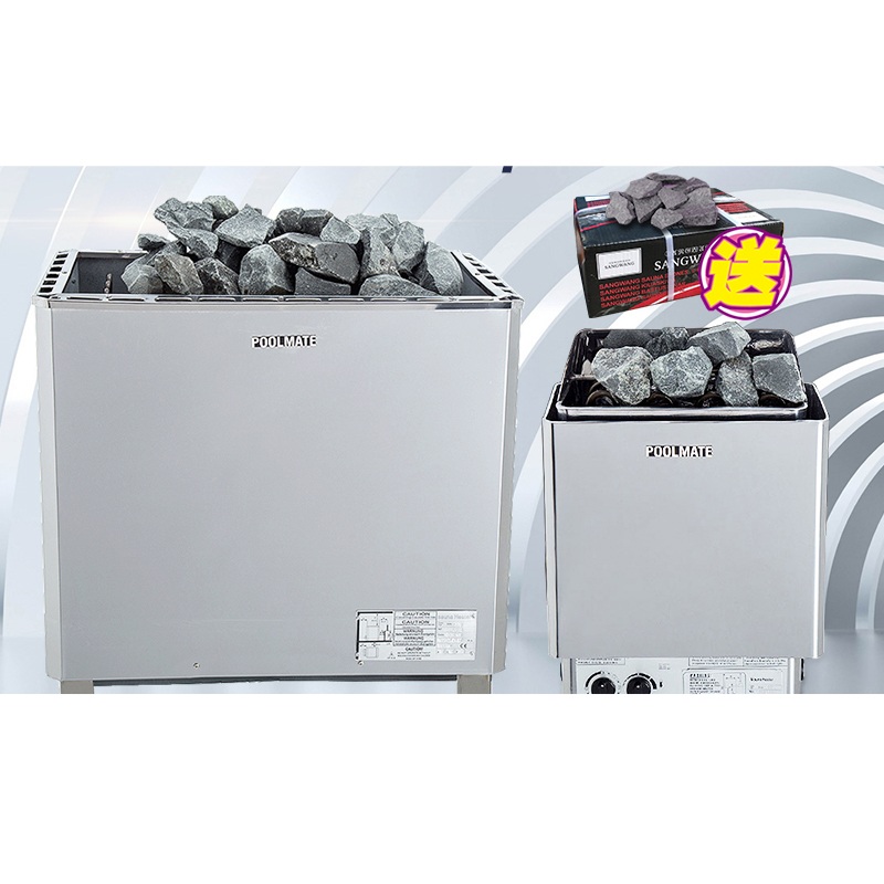 사우나 스토브 가정 찜질 욕조 스팀 한증막 증기 맥반석 18KW 외부제어 (17-21m³) - 상품 이미지