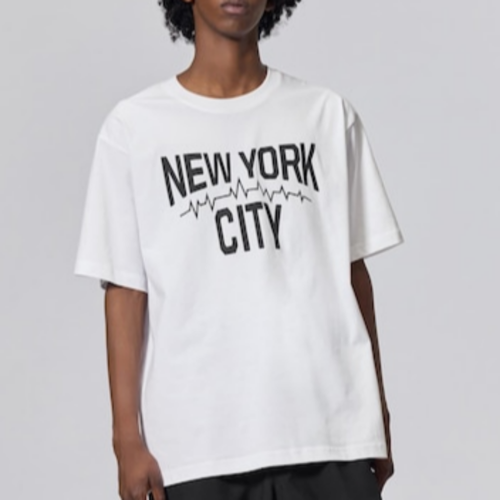 지유 X 언더커버 반팔티 그래픽T 5부 소매 유니섹스 티셔츠 357102 - 상품 이미지