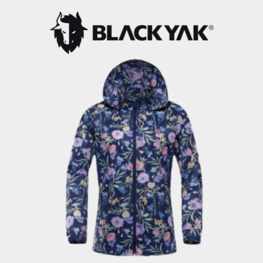 블랙야크 여성 여름 바람막이 플라워 점퍼 플로리 자켓 1BYJKM3503