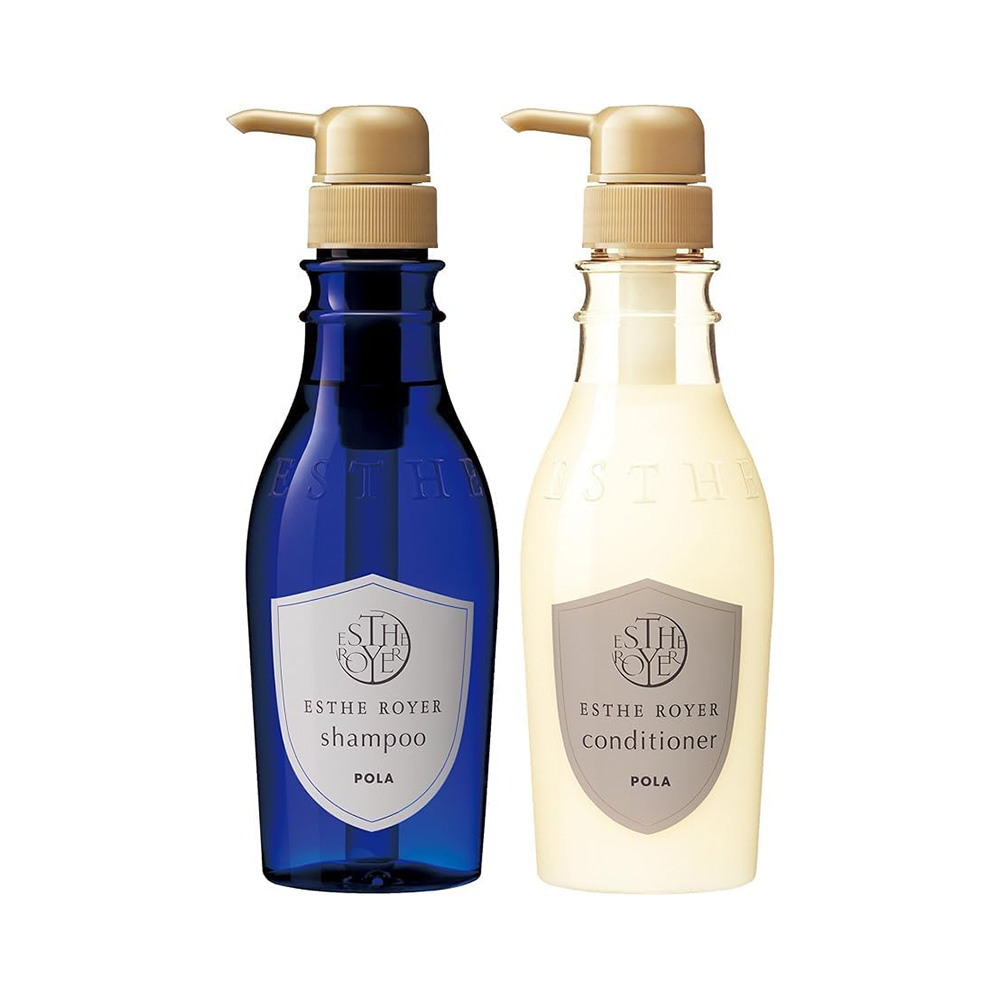 POLA 폴라 에스테 로이어 논실리콘 샴푸 컨디셔너 세트 400ml