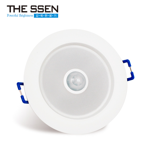 더쎈 LED 매입 센서등 에코 7.5cm(3인치) 5W 센서등 플리커프리 현관 복도 매립등 - 상품 이미지