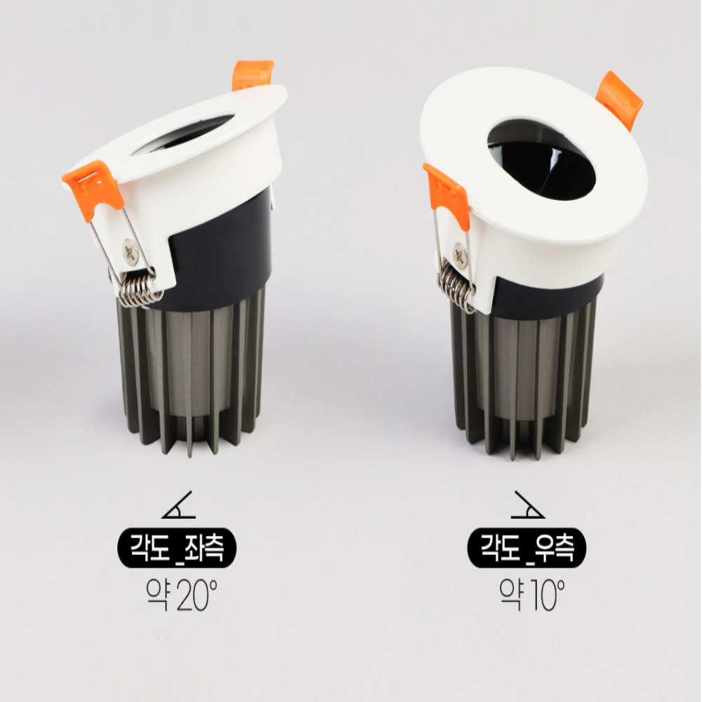 KS LED COB 7.5CM(3인치) 다운라이트 매립등 매입등 8W, 주광색 - 상세 이미지 3