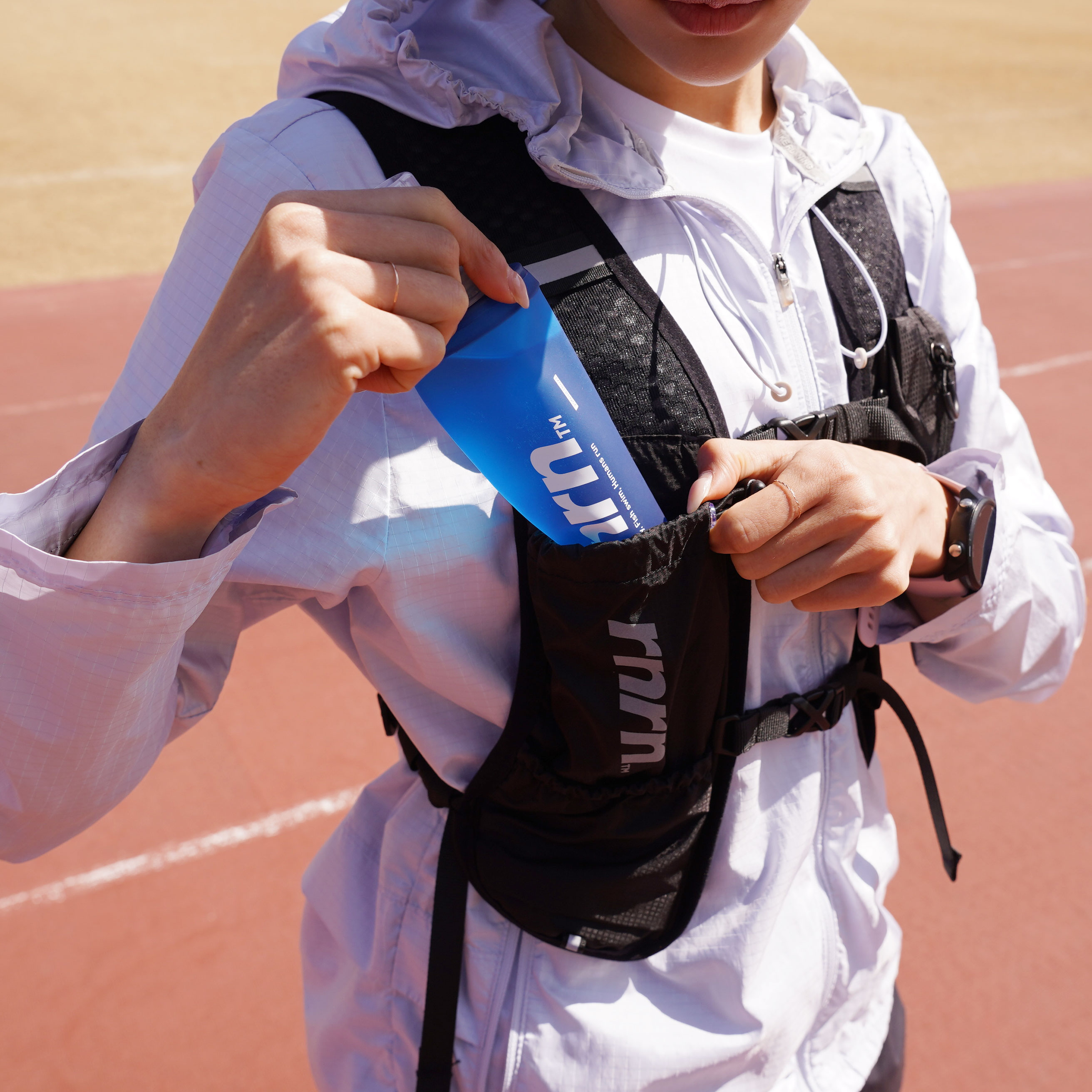 rnrn 소프트플라스크 스포츠 등산 러닝물통 물병 250ml