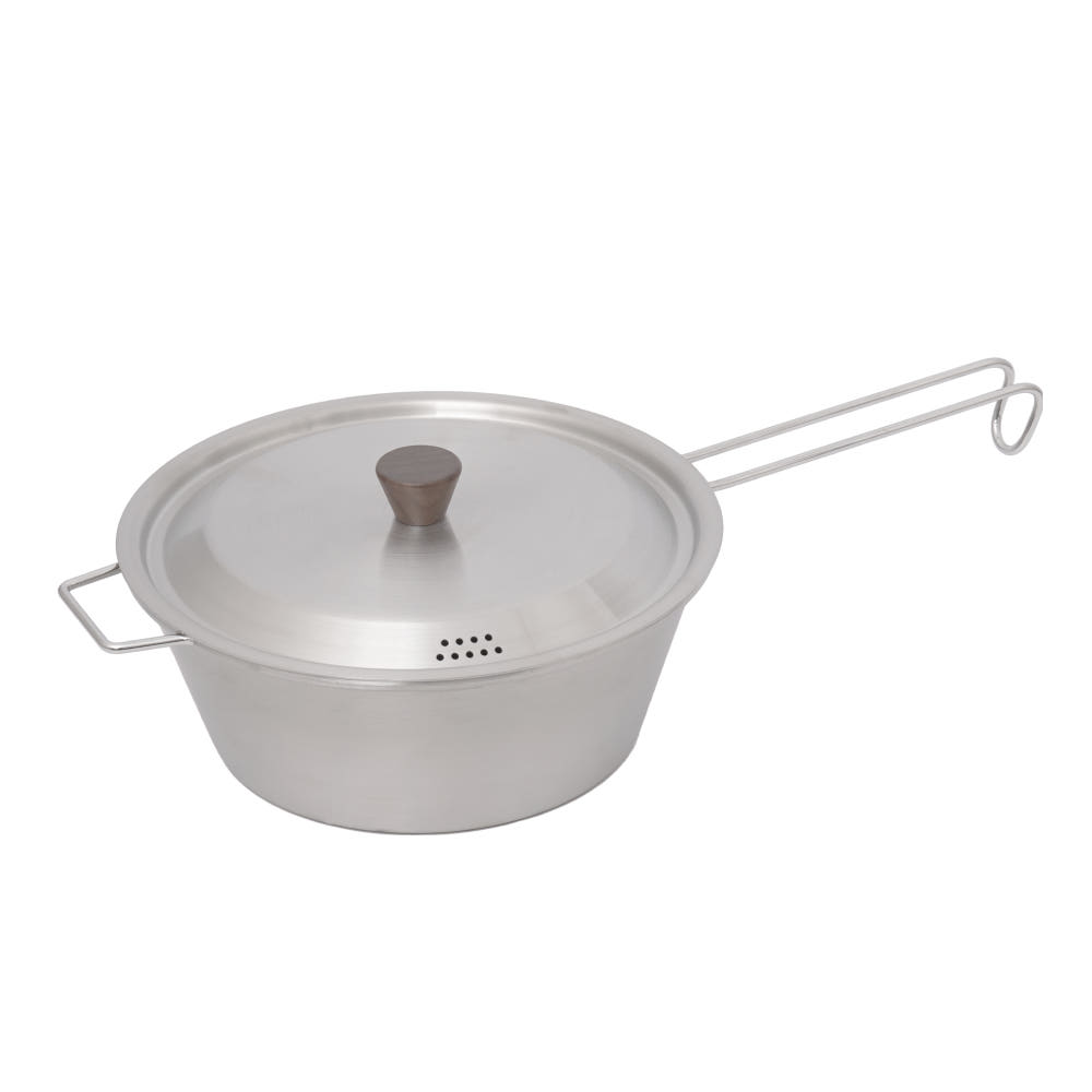 키녹스 캠핑냄비 빅시에라컵 1800ml 스텐뚜껑 나무손잡이 - 상세 이미지 2