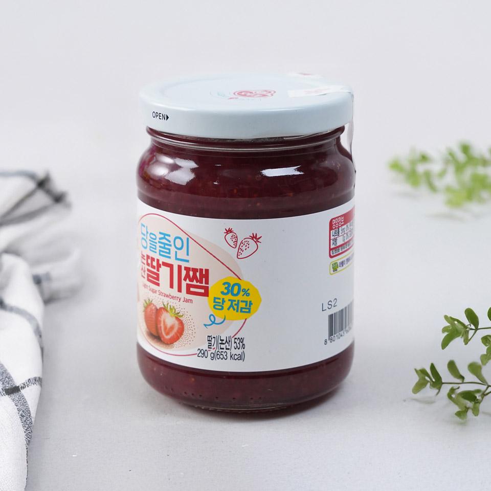 메가마트 오뚜기 당을 줄인 논산 딸기쨈 290g - 상세 이미지 2