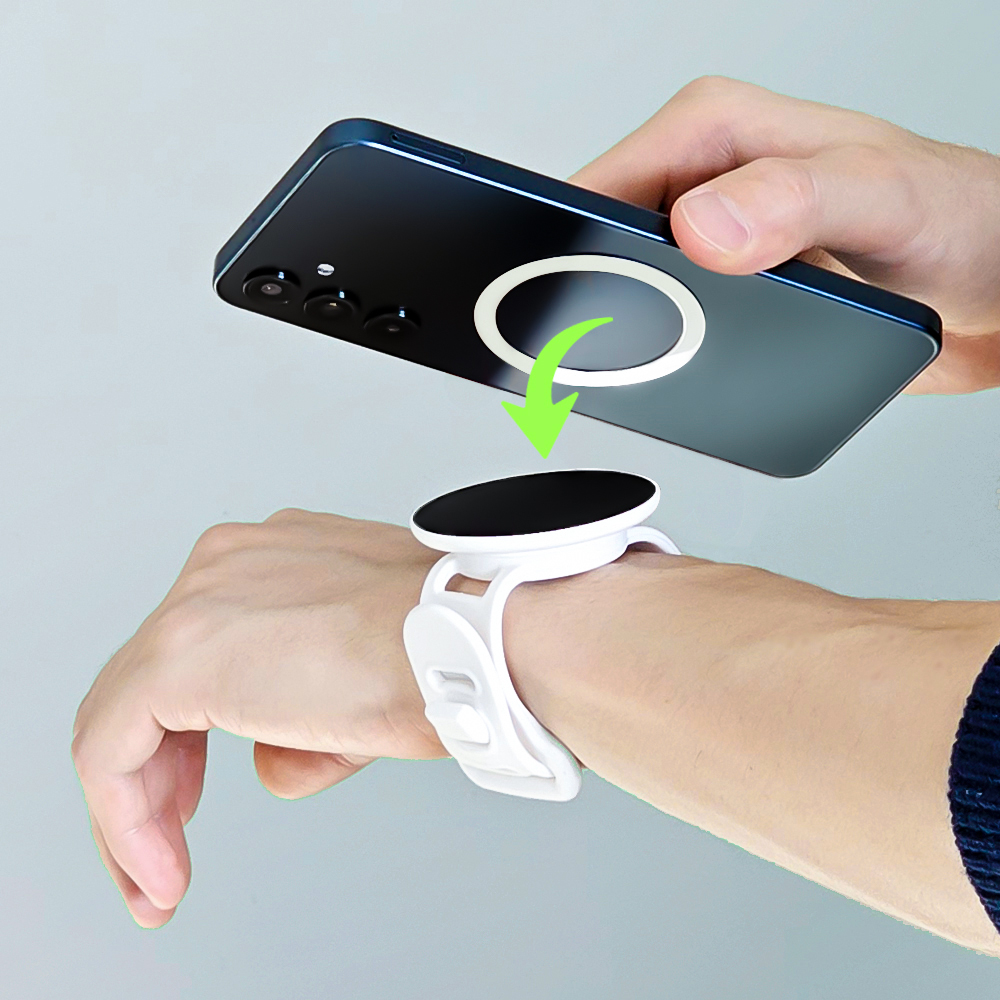 유즈베러띵 N52 맥세이프 스트랩 핸드폰 손목 거치대 택배 유모차 런닝 S(24cm)