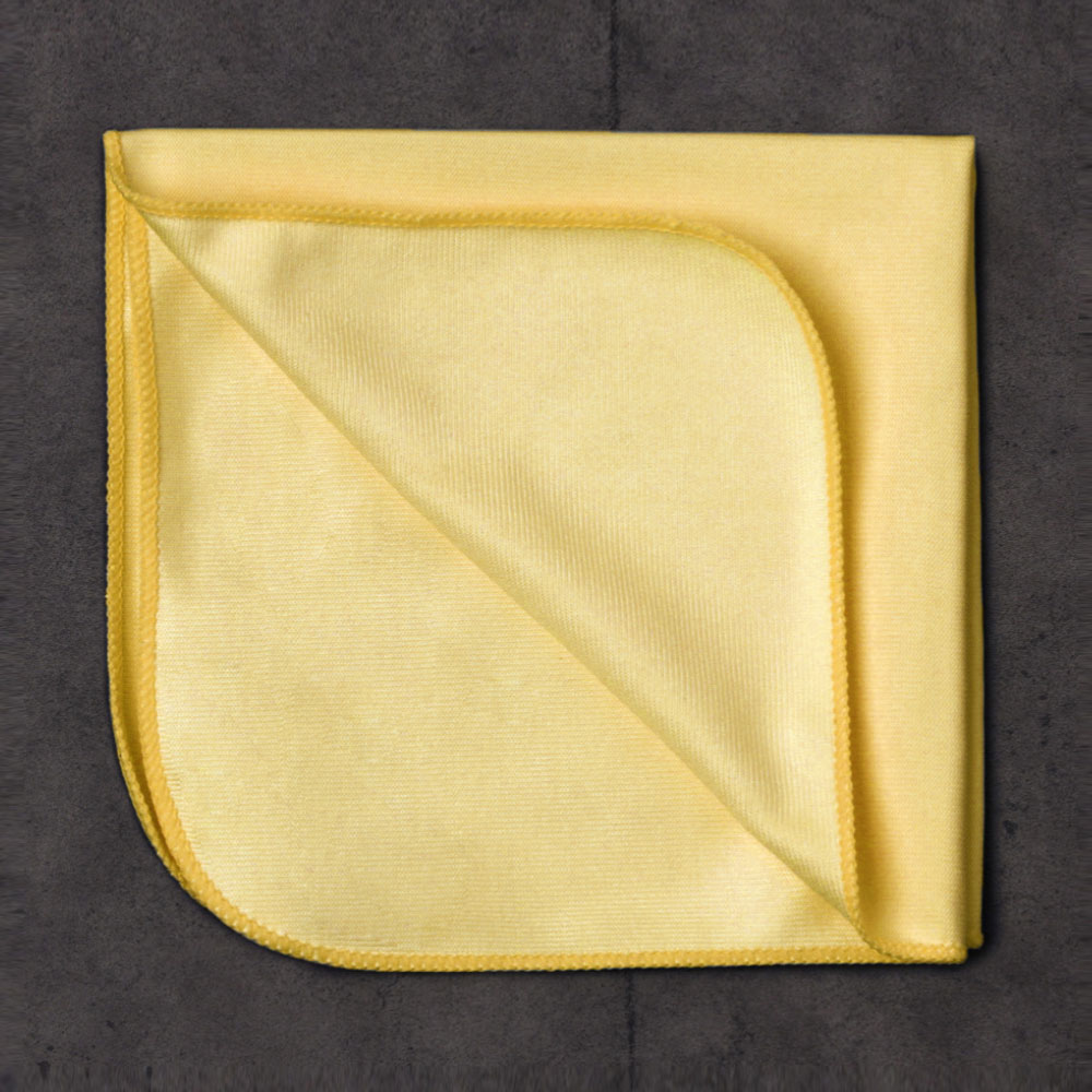 미스터러스터 유리타월 초극세사 세차타월 자동차 디테일용 40x40cm(3P), 골드옐로우, 1개 - 상세 이미지 2