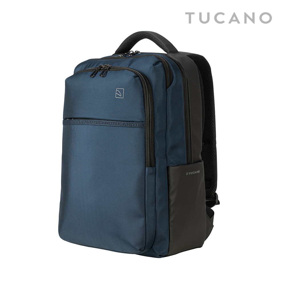 투카노 Tucano 마르테 15인치 비즈니스 노트북 백팩 (블루) - 상세 이미지 2