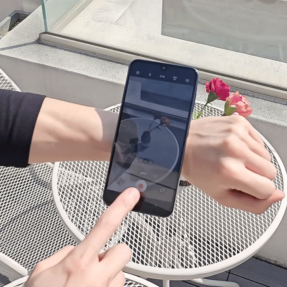 유즈베러띵 N52 맥세이프 스트랩 핸드폰 손목 거치대 택배 유모차 런닝 S(24cm)