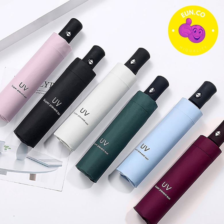 3단 완전 자동우산 장바대비 예쁜우산 초경량 자외선차단 휴대용 단체 행사용품 UV양산 - 메인 이미지