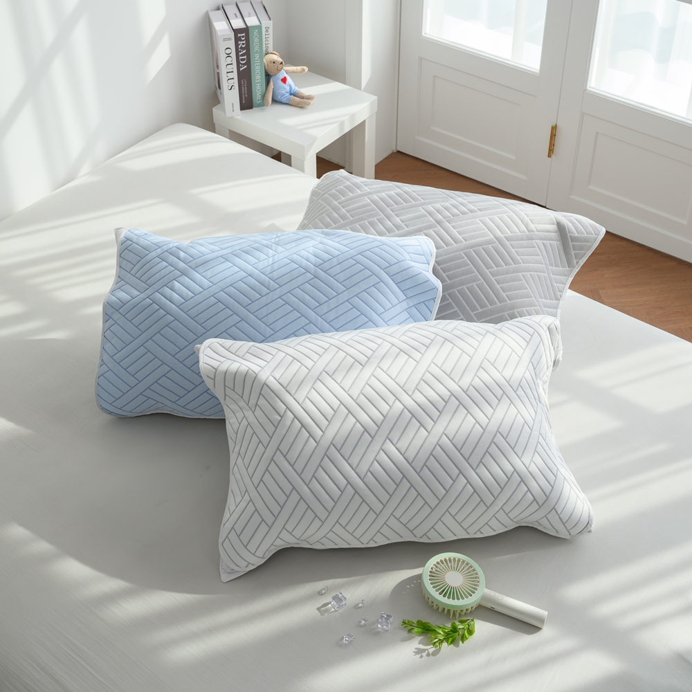 나라데코 교체가 쉬운 듀라론 냉감 여름 밴딩 베개커버