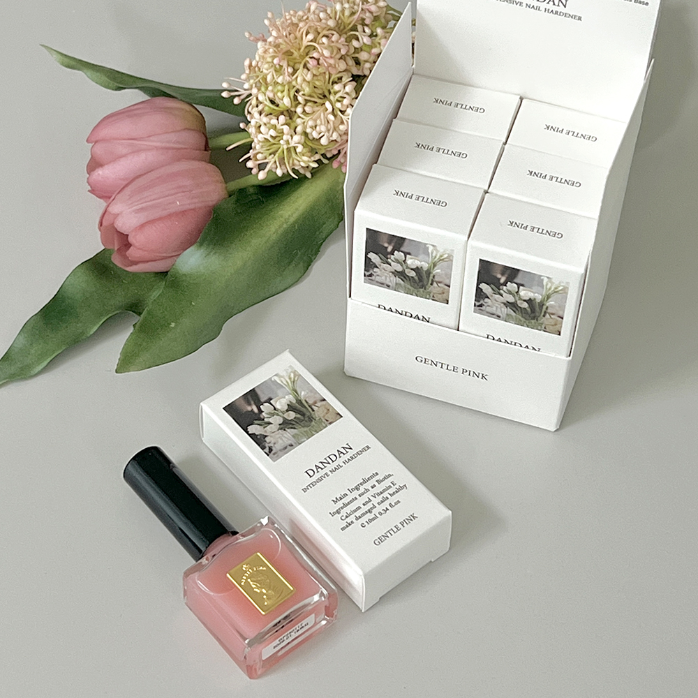 젠틀핑크 단단하드너 6개입 손톱강화 네일하드너
