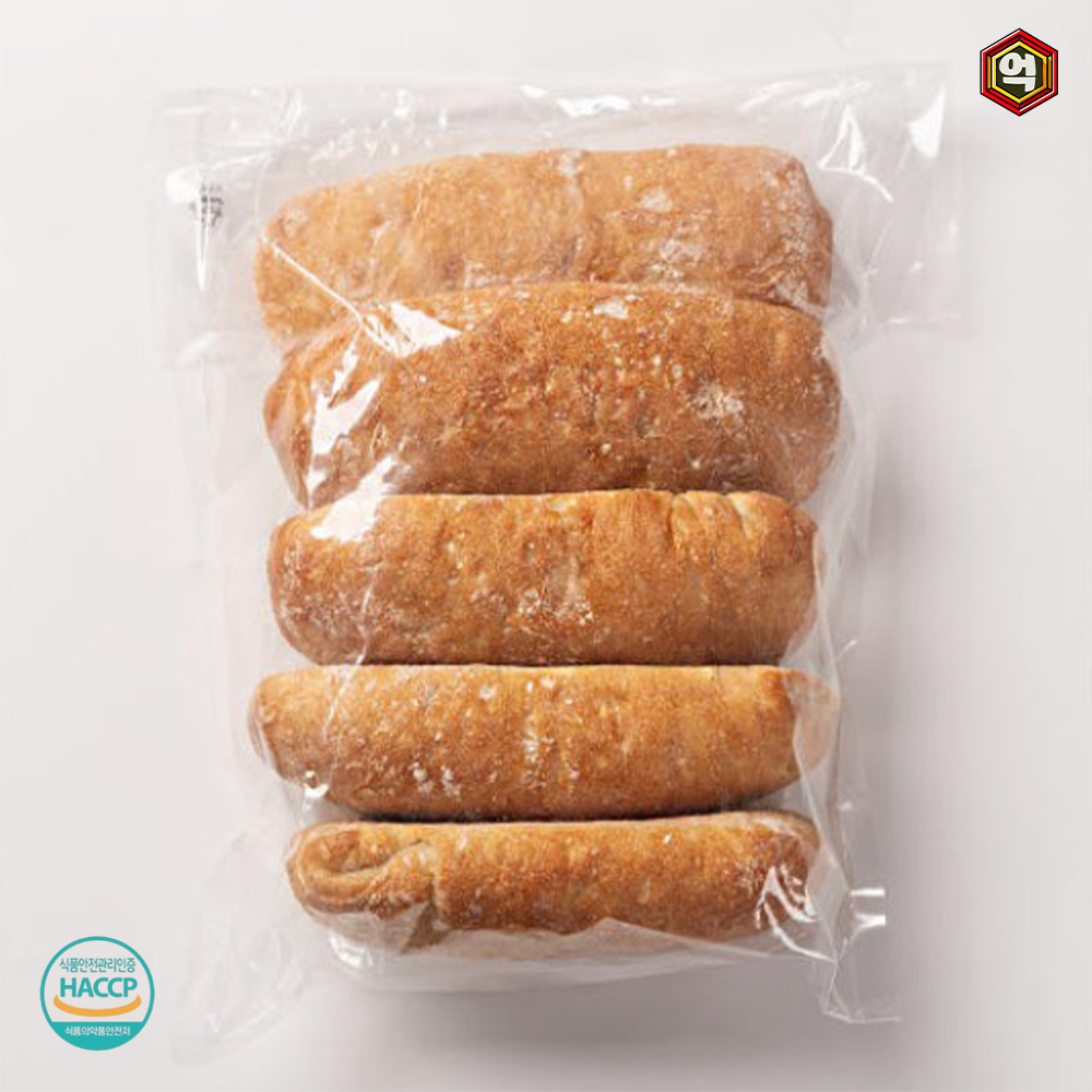[억수로상회] 18시간 저온발효하여 폭신한 치아바타 500g(5개) (통밀 10%함량) 이미지 6