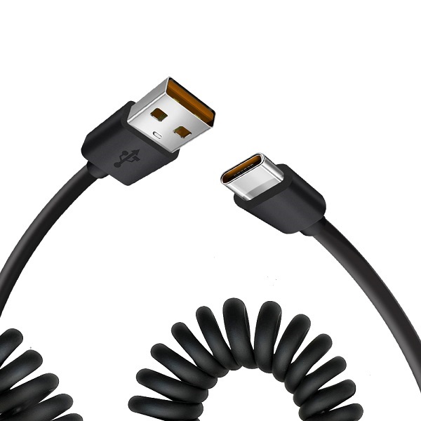 애니존 ANY-SC18M-UC USB-A to C타입 660W 초고속 충전 스프링 케이블 1.8m - 상세 이미지 3