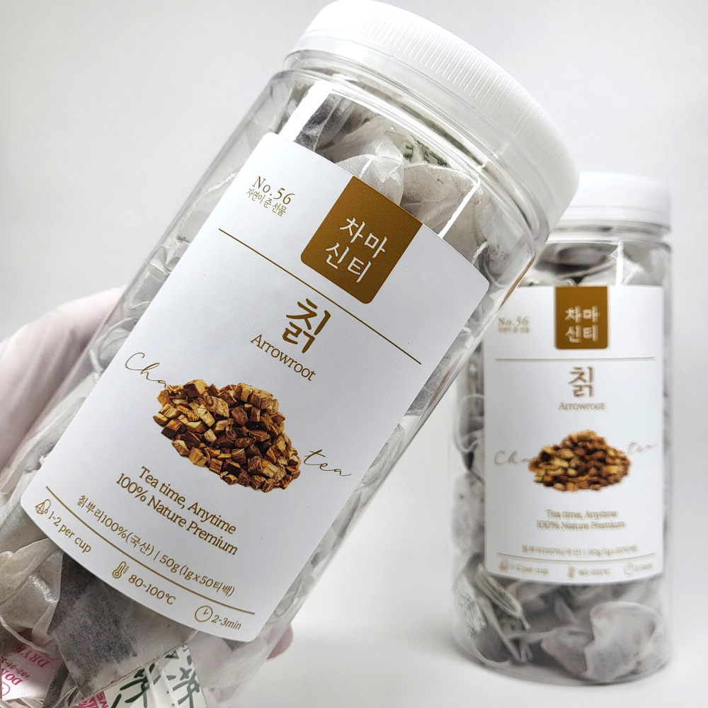 국산 칡차 50티백x2개 갈근차 카페인없는 맛있는 차 - 메인 이미지