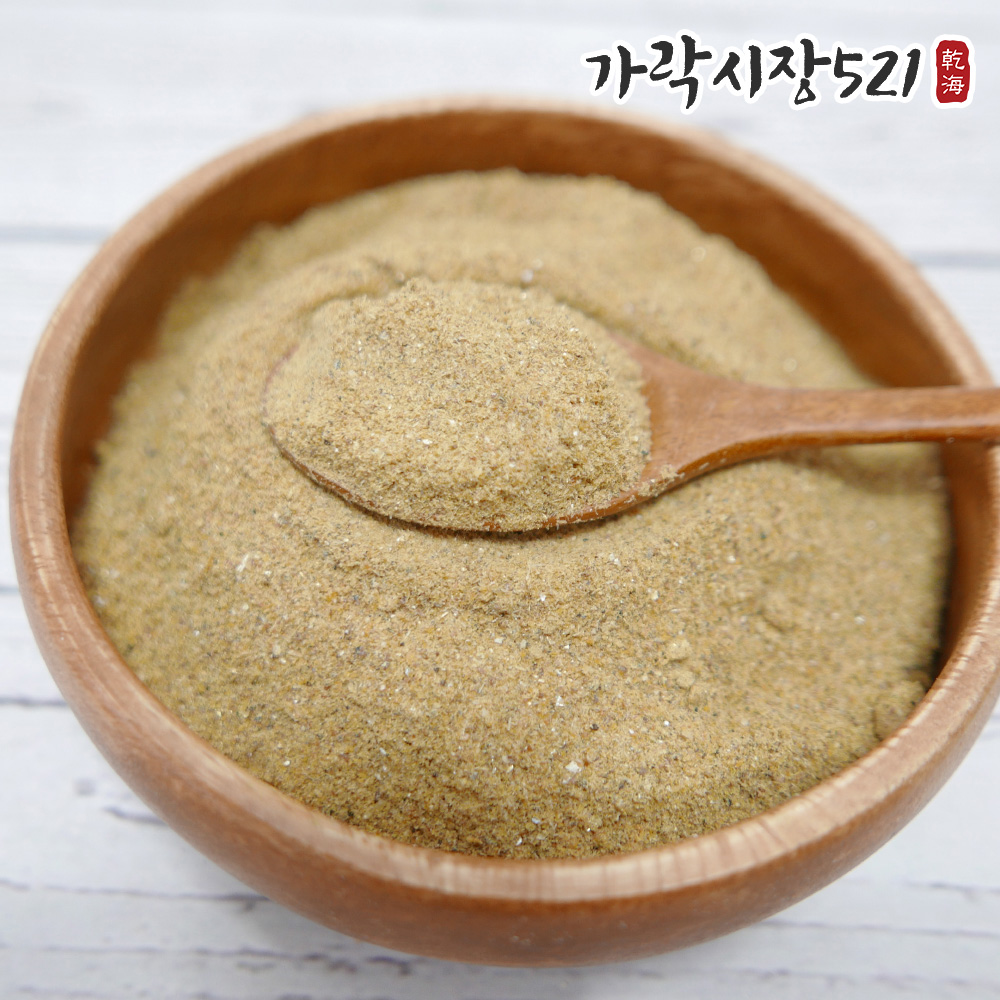 국산 멸치가루 100% 멸치분말 1kg 300g 160g 육수용 무첨가 천연조미료 다시팩 - 상세 이미지 3
