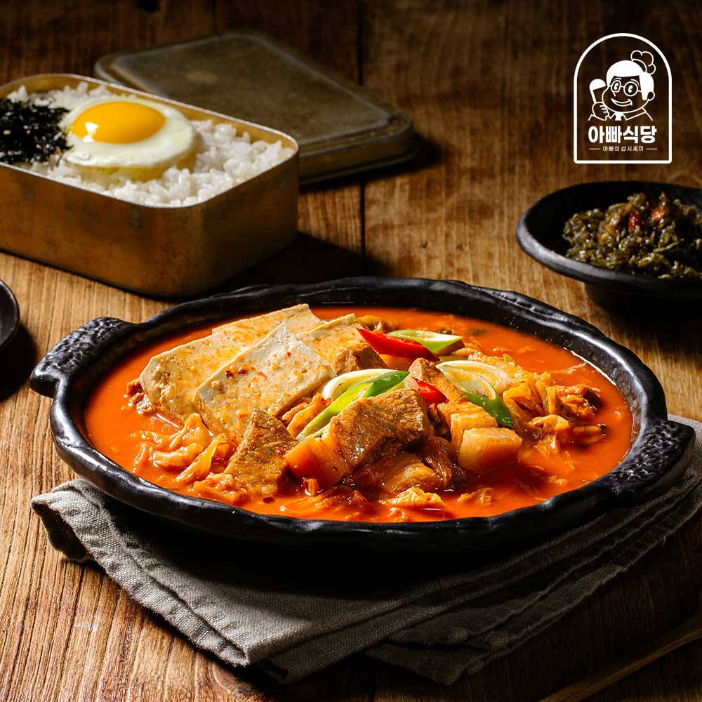 옛날 돼지고기 김치찌개 230g x 2팩 총 460g 230g 2개 : 로마나소