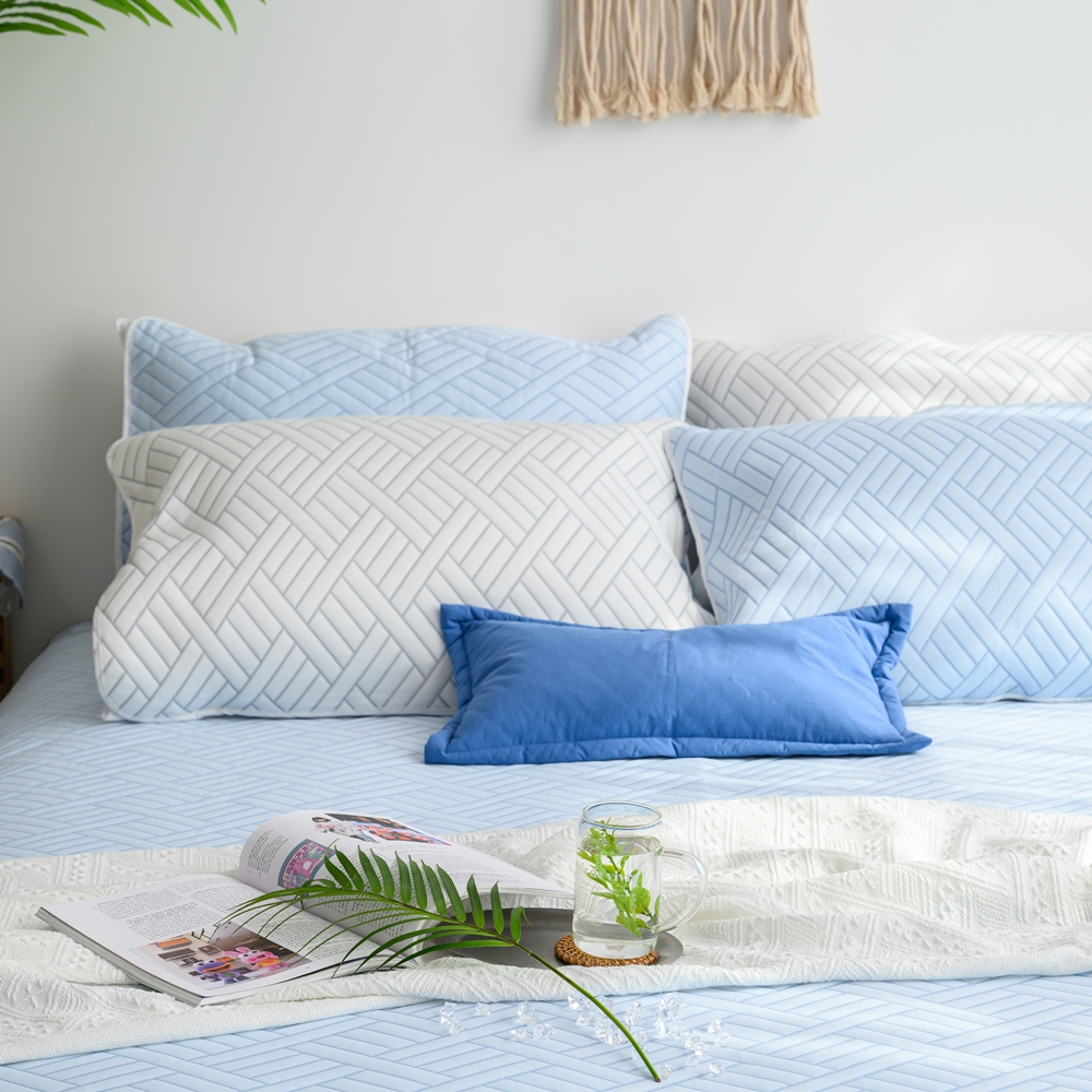 나라데코 교체가 쉬운 듀라론 냉감 여름 밴딩 베개커버