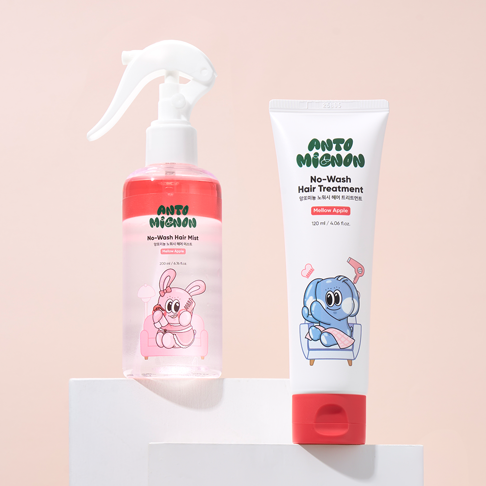 앙또미뇽 키즈 노워시 헤어 트리트먼트 린스 컨디셔너 유아 어린이 머릿결에센스 120ml - 상세 이미지 5