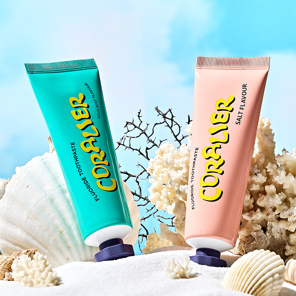 코랄리에 고불소 충치 잇몸 미백 불소치약 180g 2개+90g 1개 이미지 6