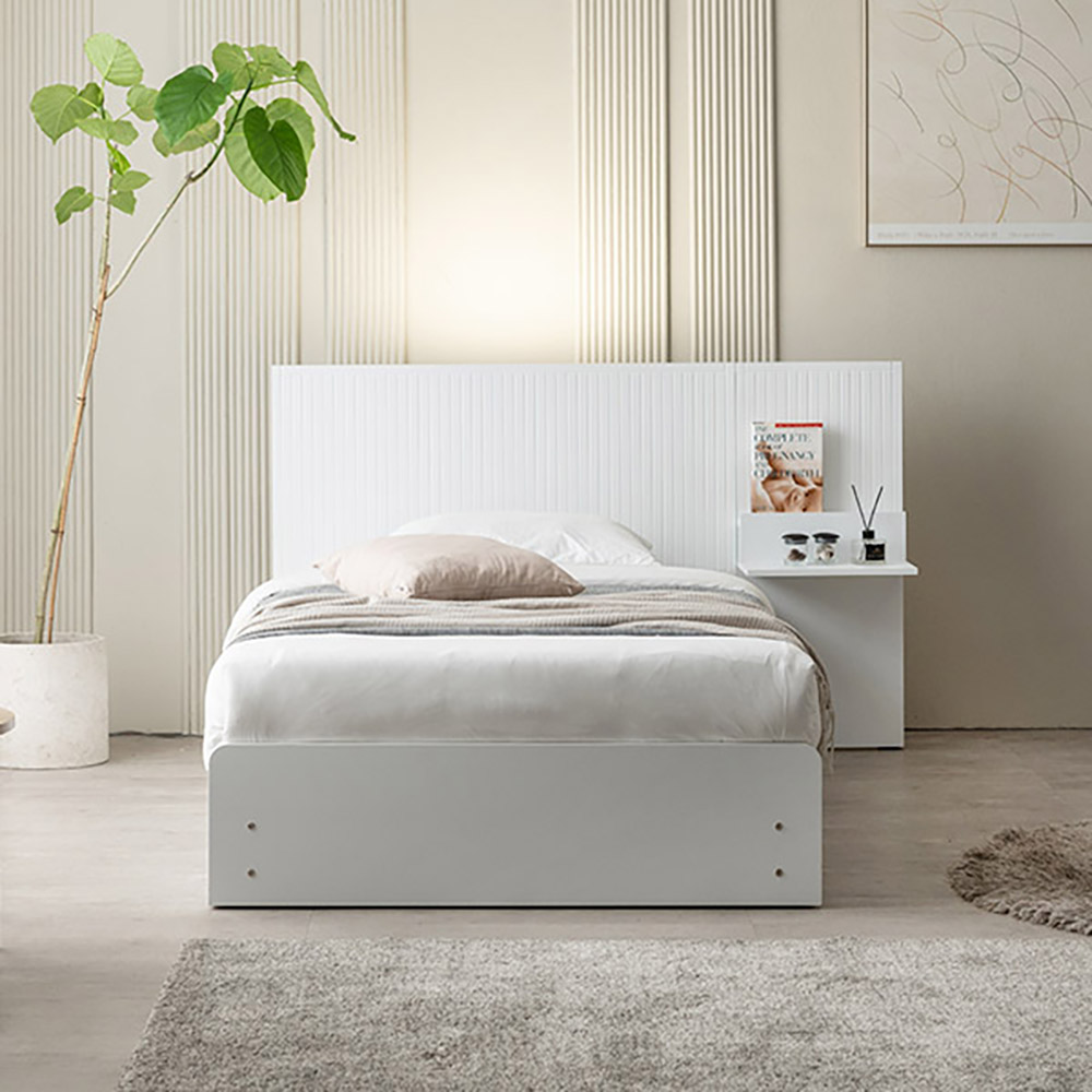 라자가구 라무드 LED 템바보드 서랍형 수납 침대 프레임 벙커 수납 E0 슈퍼싱글 SS