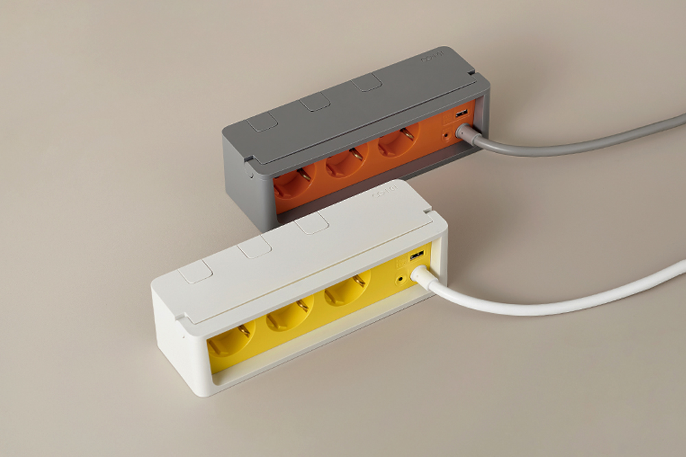 아이디탭(IDtap) 멀티탭 3구 개별스위치 USB 2포트 1.5m