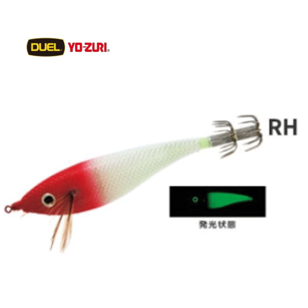 요즈리 울트라 DX 고추장 수박 문어 갑오징어 수평 에기 슷테 루어 A1516 RH, 10cm(4인치) - 메인 이미지