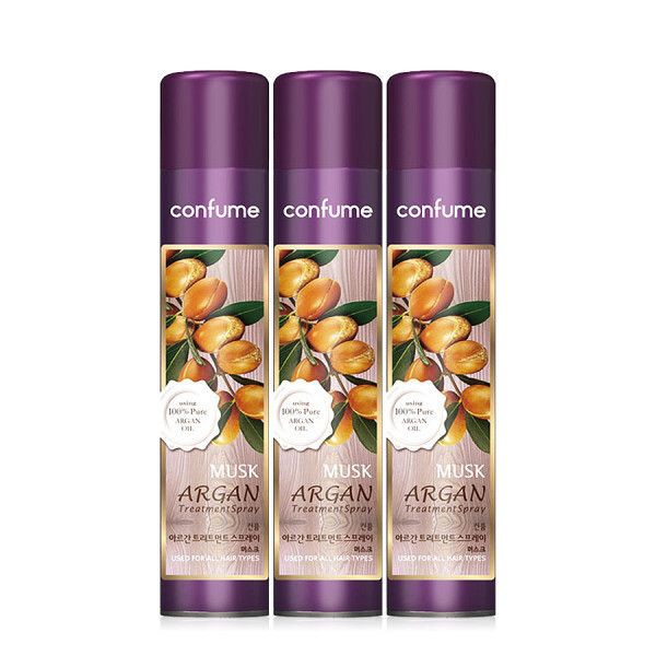 아르간 머스크 트리트먼트 스프레이 300ml 3개 강력한셋팅 과일나라 : 리앙유통