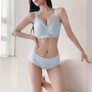 심리스브라 풀컵 리얼스킨핏 노와이어 일체형패드 빅사이즈 처진가슴보정 브라... 착용 후기 | 사이즈/핏 총정리 - 상품 이미지 2