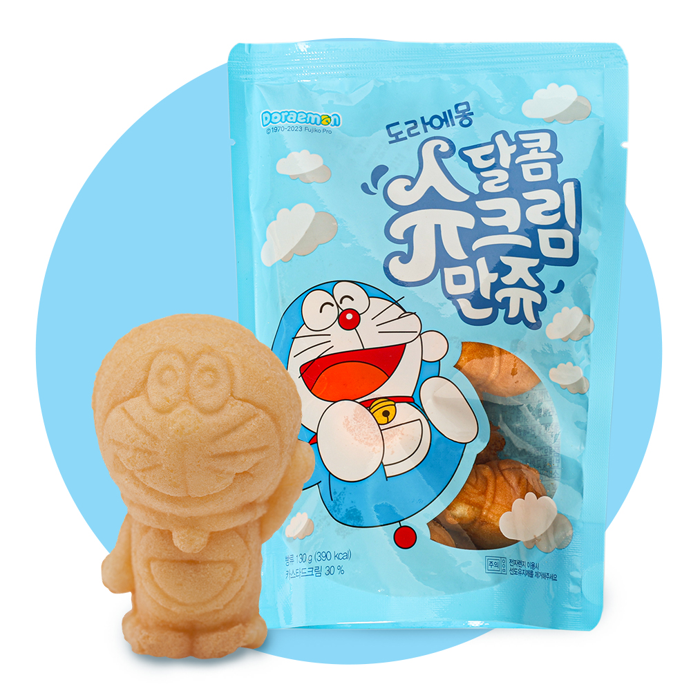 [촉촉만쥬]빵 모음전 7봉 골라담기 도라에몽 슈크림만쥬 호두과자 커피콩빵 지하철 만주 - 상품 이미지