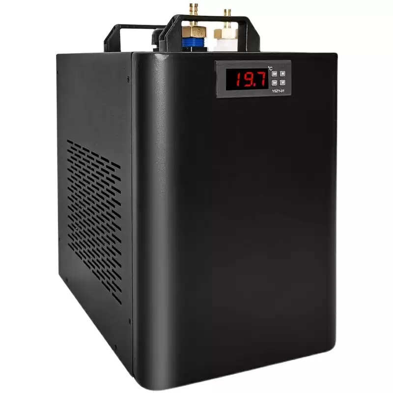 칠러냉각기 초음파 해수 수족관 온도 조절기 항온 수냉식 산업용 III 1200W - 상품 이미지