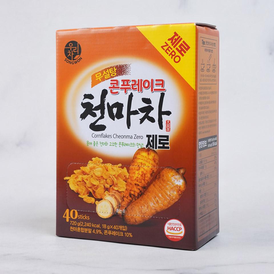 메가마트 콘프레이크 천마차 제로 18g x 40스틱 - 상세 이미지 2
