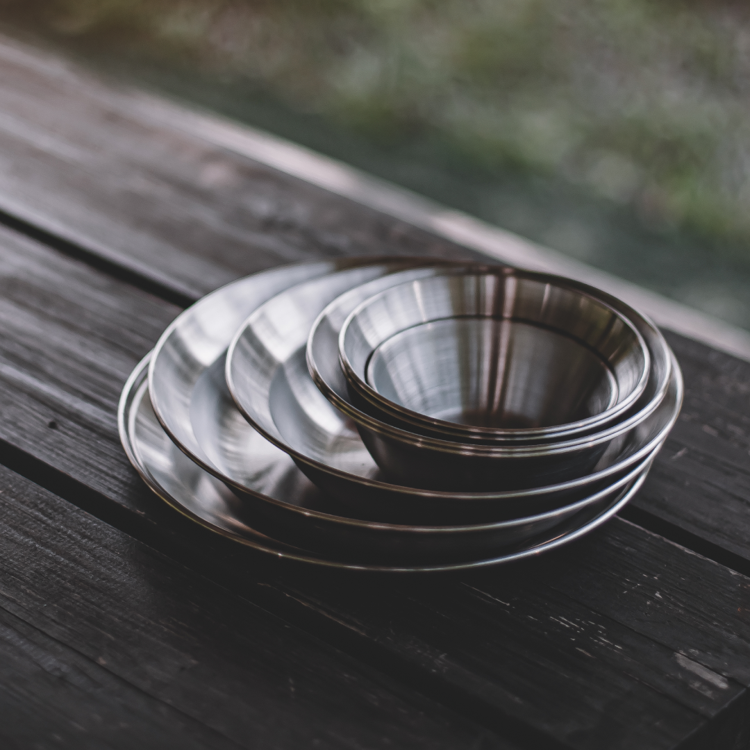 키녹스 캠핑 그릇 스텐 STS304J1 8P 2인용 식기세트