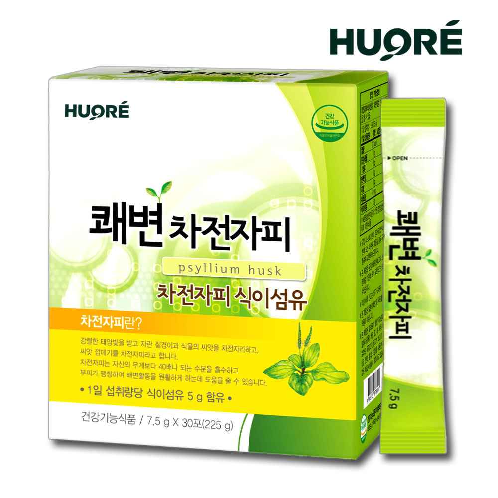 차전자피 식이섬유 영양제 쾌변 차전차피 가루 분말 30포, 1개 - 상품 이미지