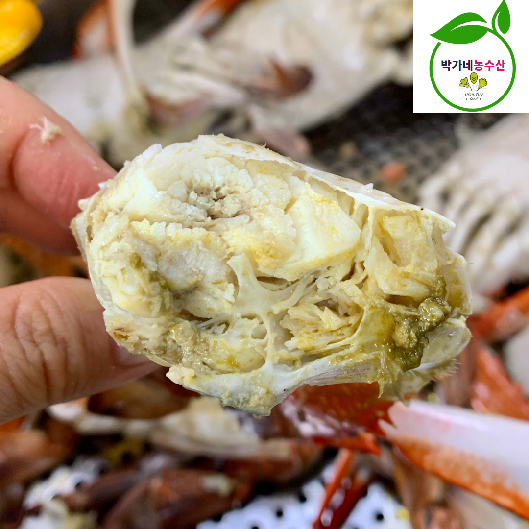 서해안 숫꽃게 암꽃게 1kg 급냉 제철 - 상세 이미지 2