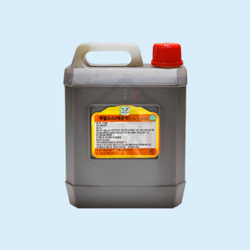 태영식품 족발소스 매운맛 5KG 불족발소스 매운소스 - 메인 이미지