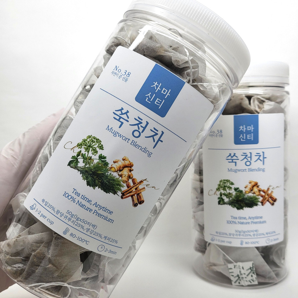 청혈차 50티백x2개 피를맑게하는 혈관에좋은 혈액순환 차 - 메인 이미지