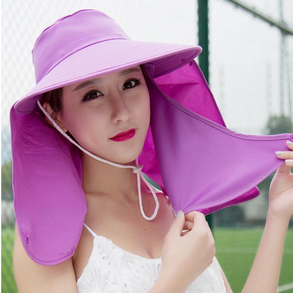 일할때쓰는모자 뒷목가리는모자 썬캡 밭일 텃밭 이미지 6