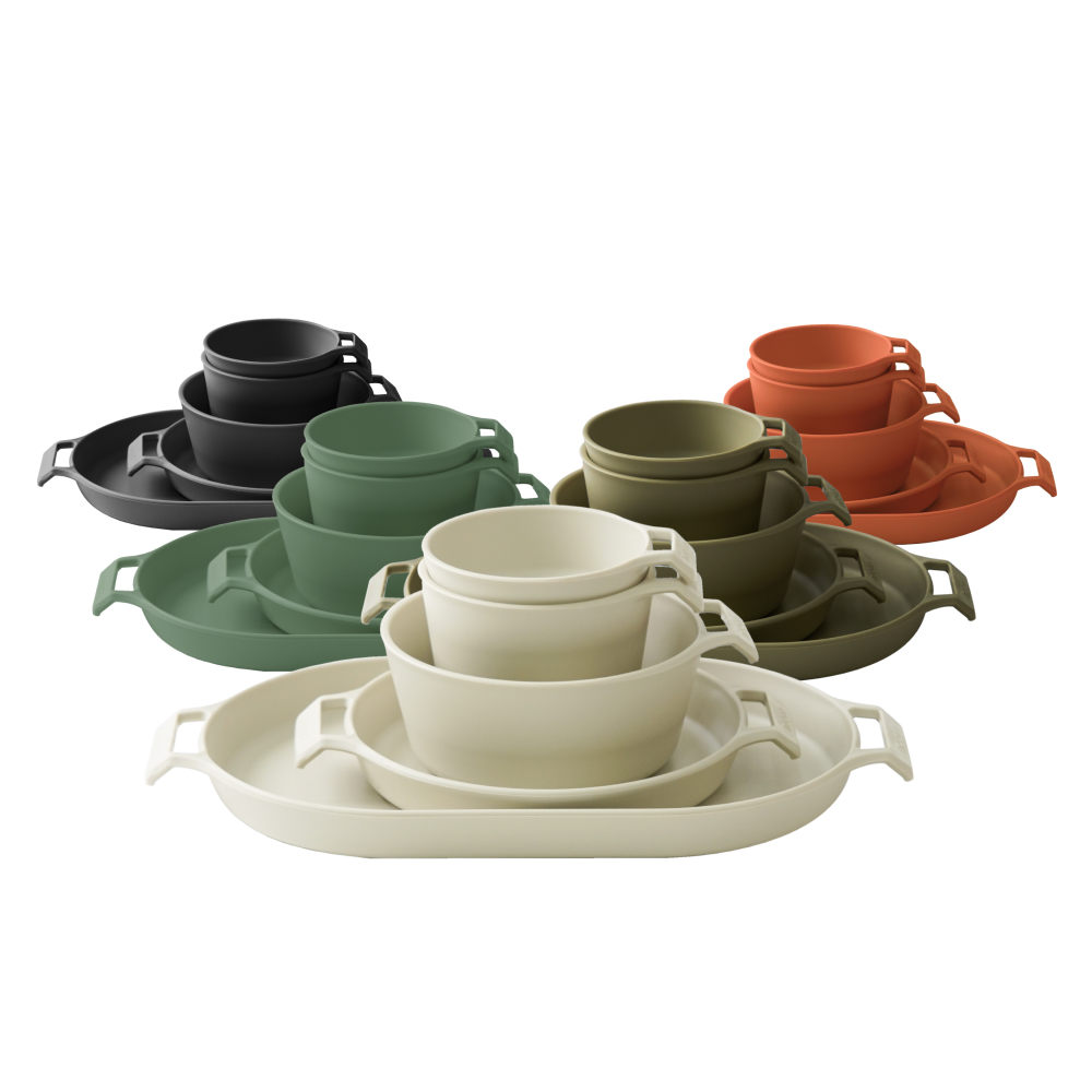 캠핑 식기세트 그릇 접시 컵