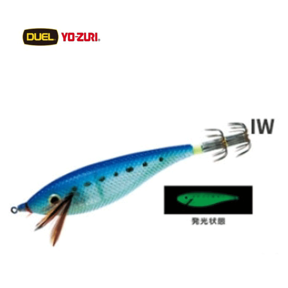 요즈리 울트라 DX 고추장 수박 문어 갑오징어 수평 에기 슷테 루어 A1517 IW, 11.4cm(4.5인치) - 메인 이미지