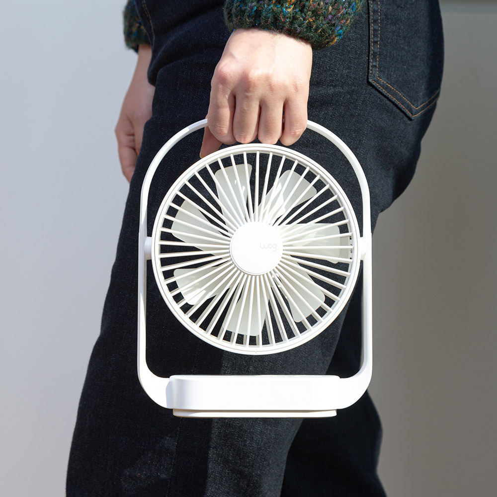 탁상용선풍기 책상용 책상선풍기 소형 무선 캠핑 슬림 얇은 네모 사각 무드등