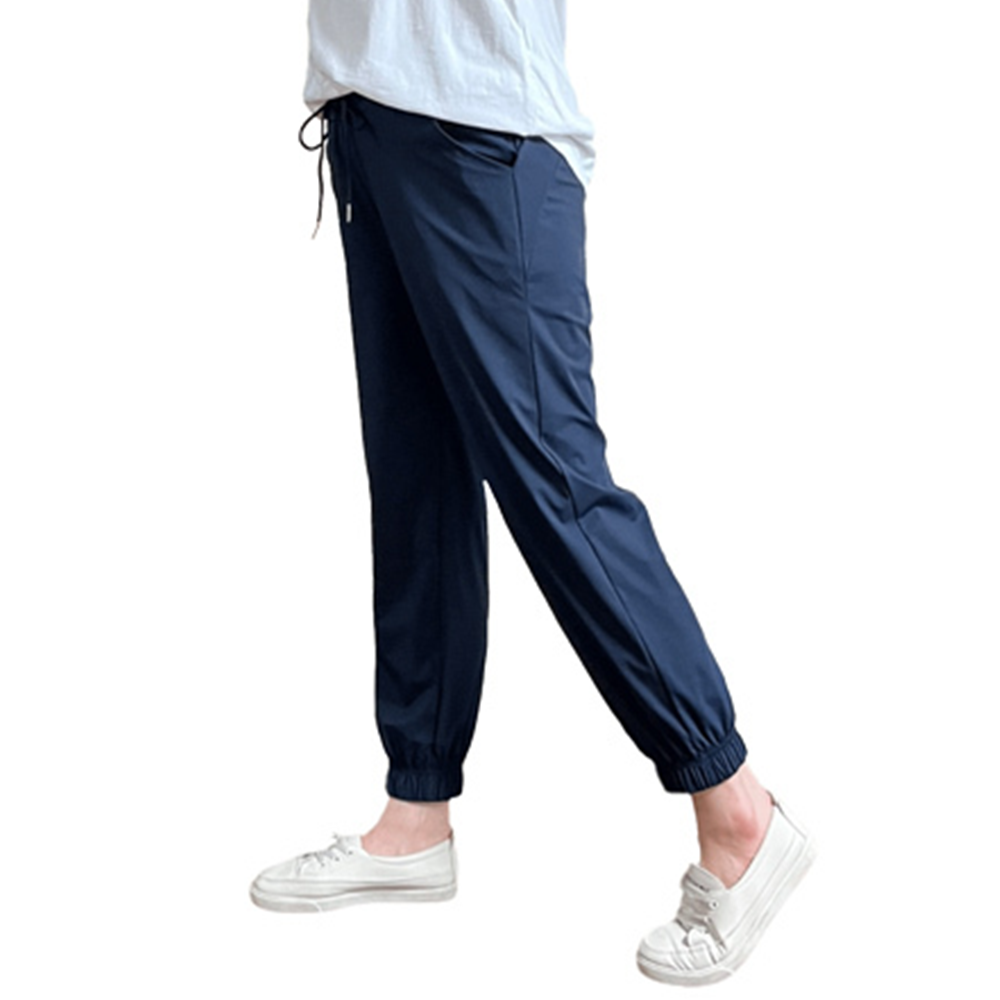 조그팬츠 일 바지 작업 작업복 여성 봄 가을 스판 조거 - 상세 이미지 2