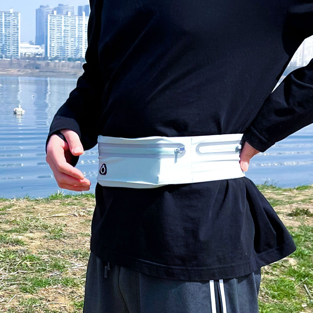 벨록 벨크로 초슬림 러닝벨트 허리벨트백 스마트폰 수납 스포츠 런닝 플립벨트 이미지 8