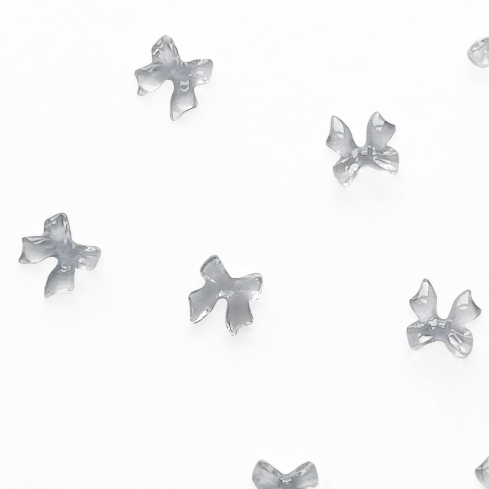 블랙시럽 미니 꼬리 리본 네일파츠 리본파츠 10개입 (1177) - 상세 이미지 3