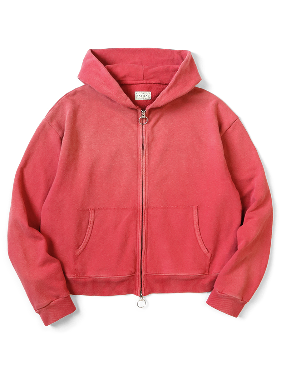 캐피탈 KAPITAL 안감 ZIP UP GYM 후드티 K2503LC110 3컬러 - 상품 이미지