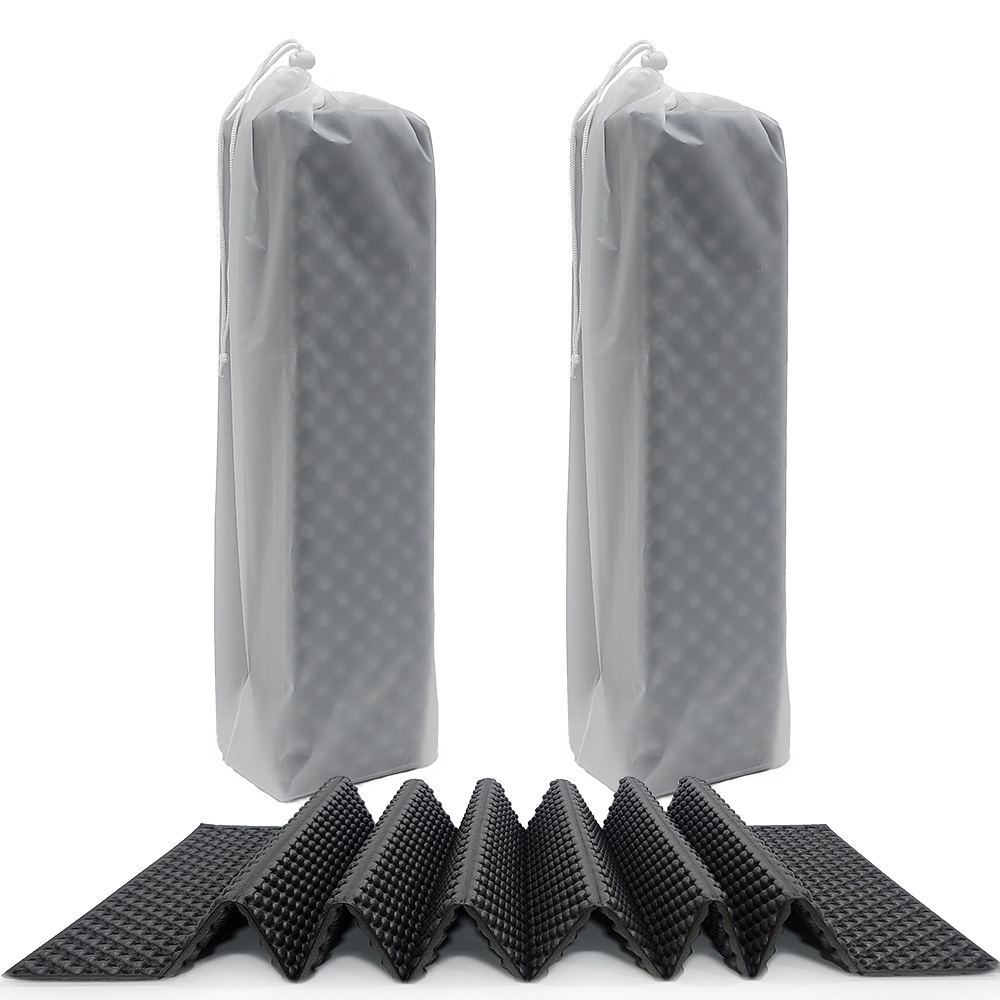 집코리아 1인용 엠보싱 접이식 발포매트 텐트매트 캠핑매트+휴대용 가방