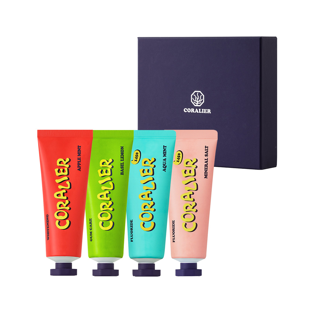 코랄리에 고불소 충치 잇몸 미백 불소치약 180g 2개+90g 1개 - 상세 이미지 3