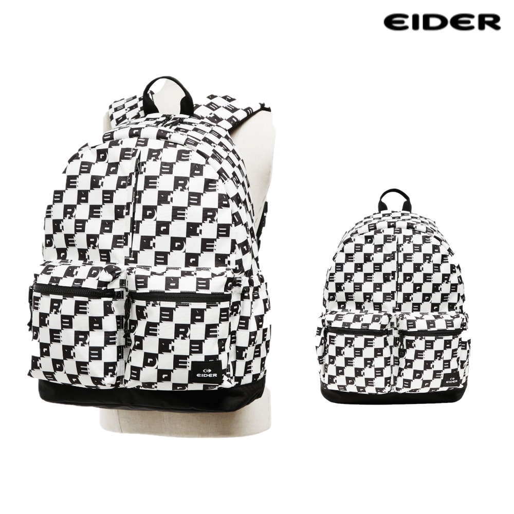 아이더 작은배낭 여행가방 체커보드 백팩 UU23B63
